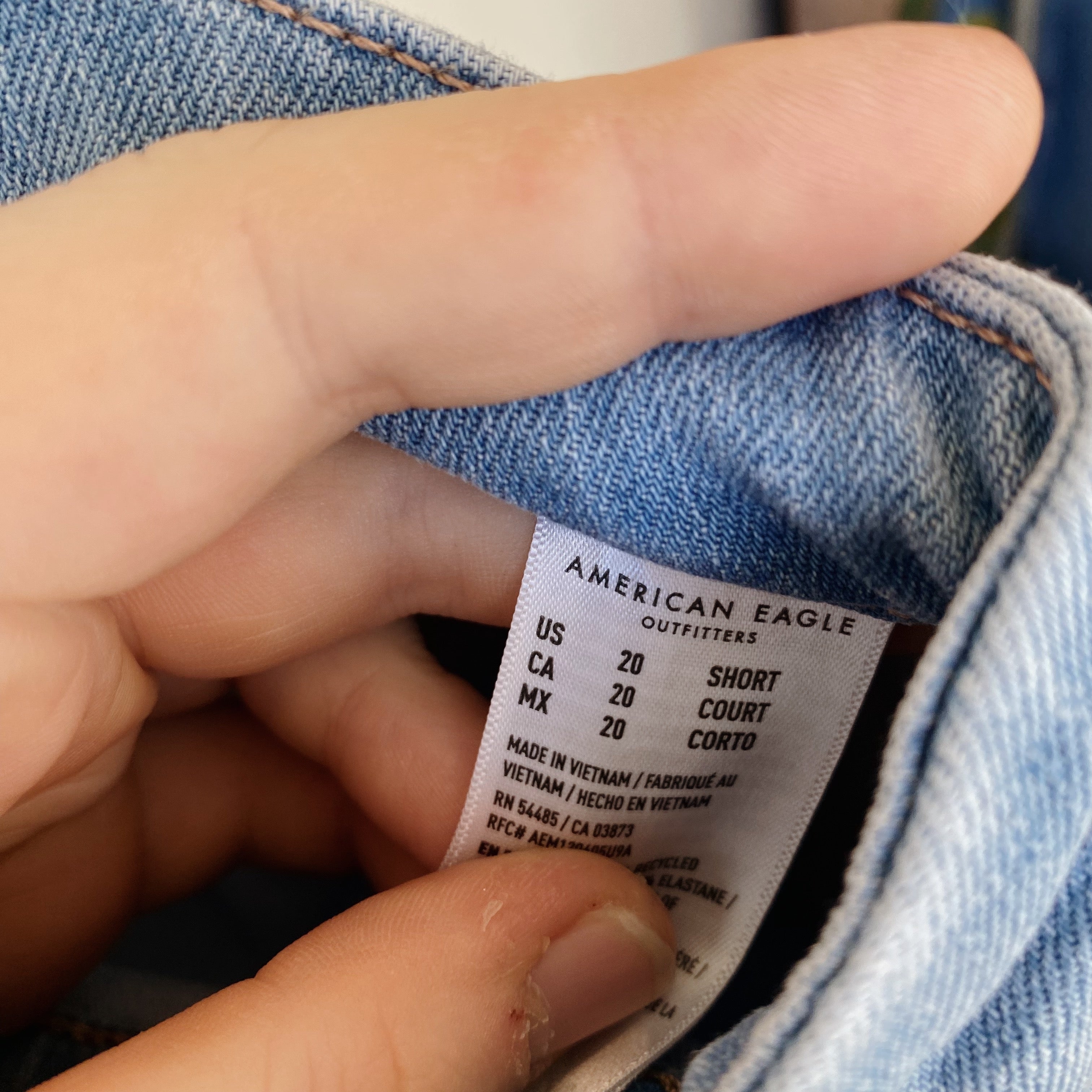 SIZE 20 | AE Wide Leg Jeans