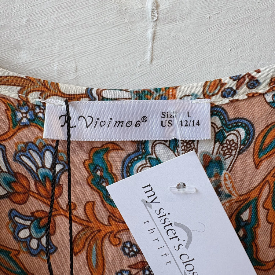 SIZE L | Patterned Dress