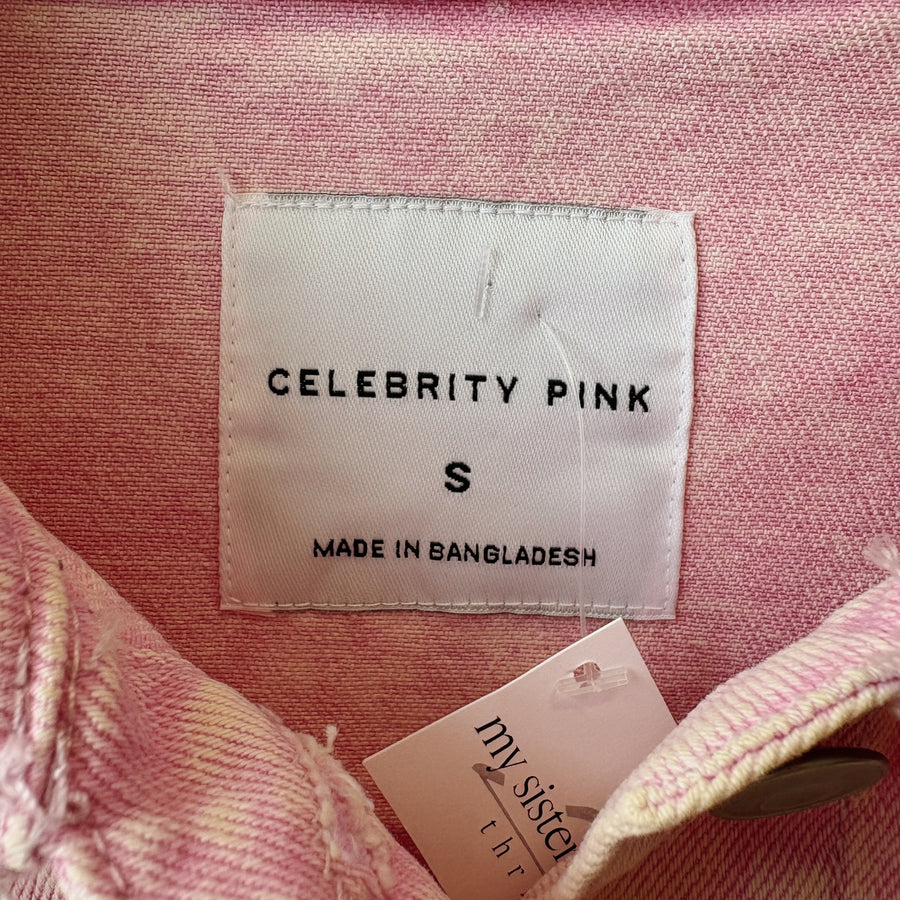 SIZE S | Pink Denim Jacket