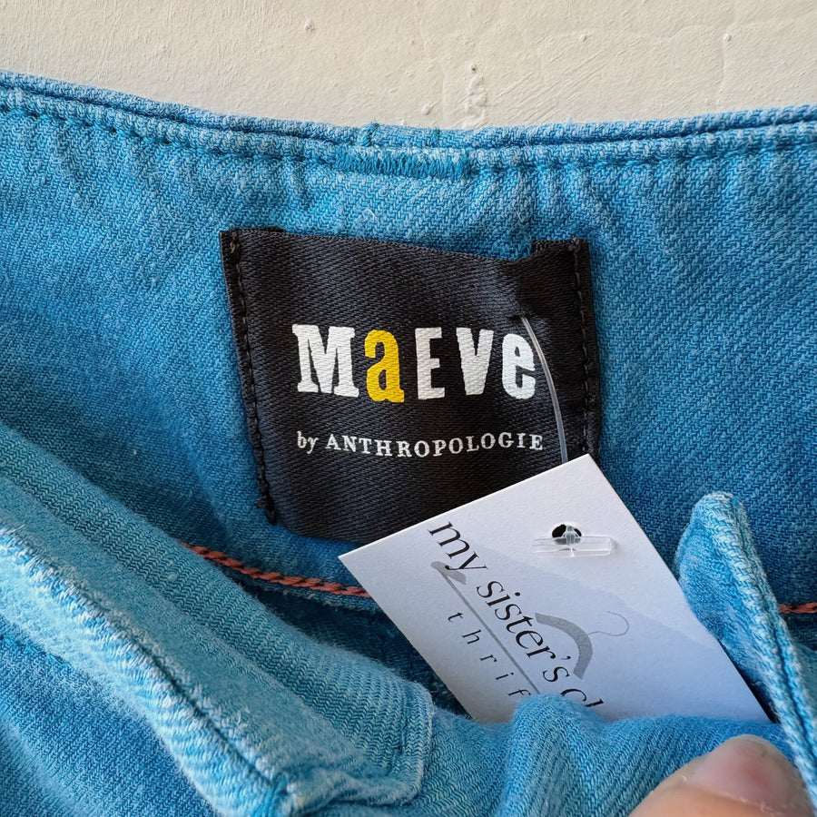 SIZE 27 | Anthropologie Blue Pants