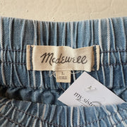 SIZE L | Madewell Striped Shorts