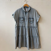 SIZE 1X | Denim Dress