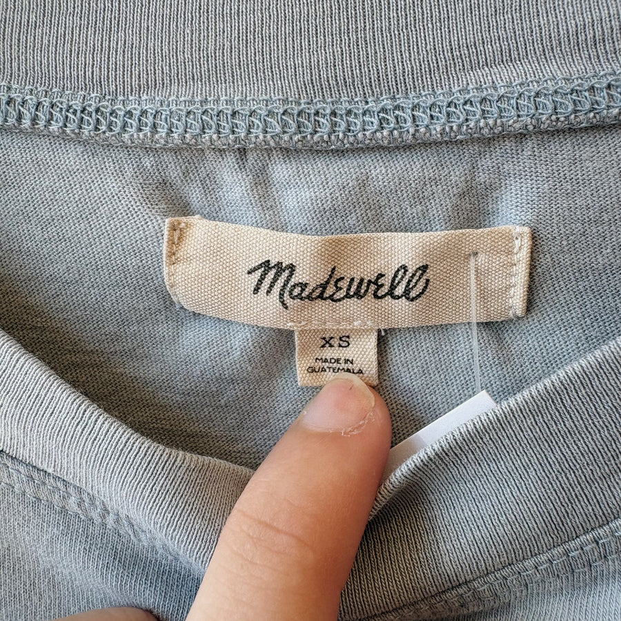 SIZE XS | Madewell Blue Top