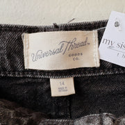SIZE 14 | Black Denim Skirt