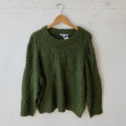 SIZE 2XL | Green Sweater