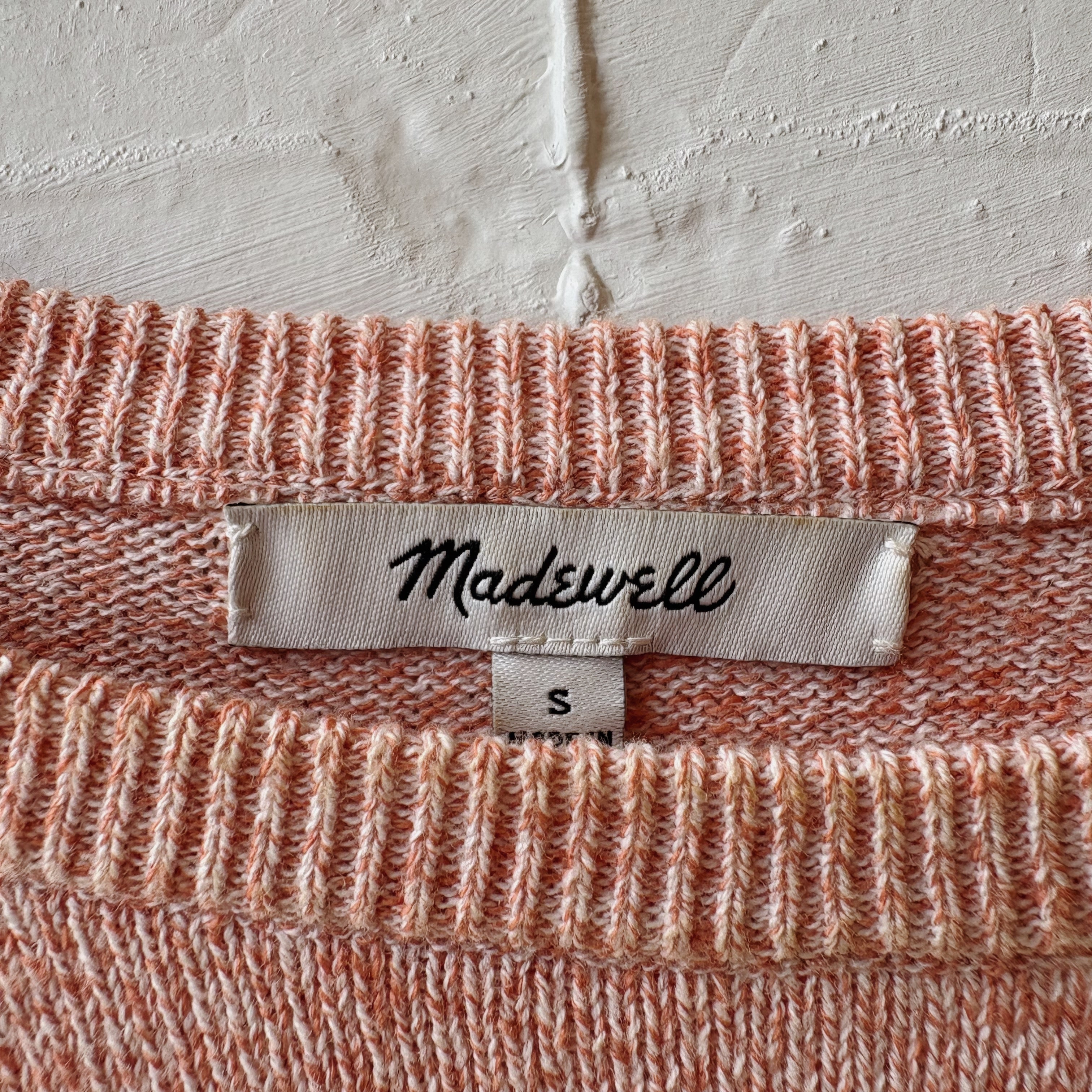 Size S | Madewell Pink Top