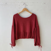 Size M | Aerie Red Top