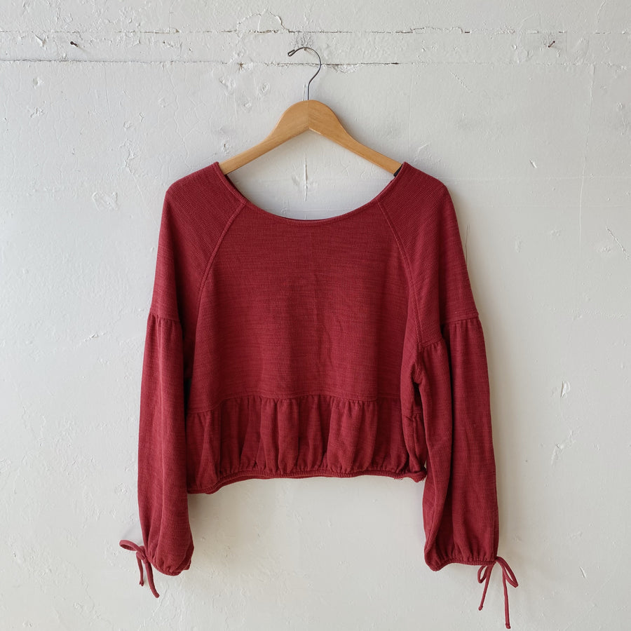 Size M | Aerie Red Top