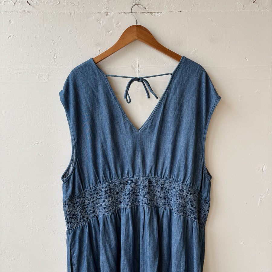 SIZE 2X | Denim Dress