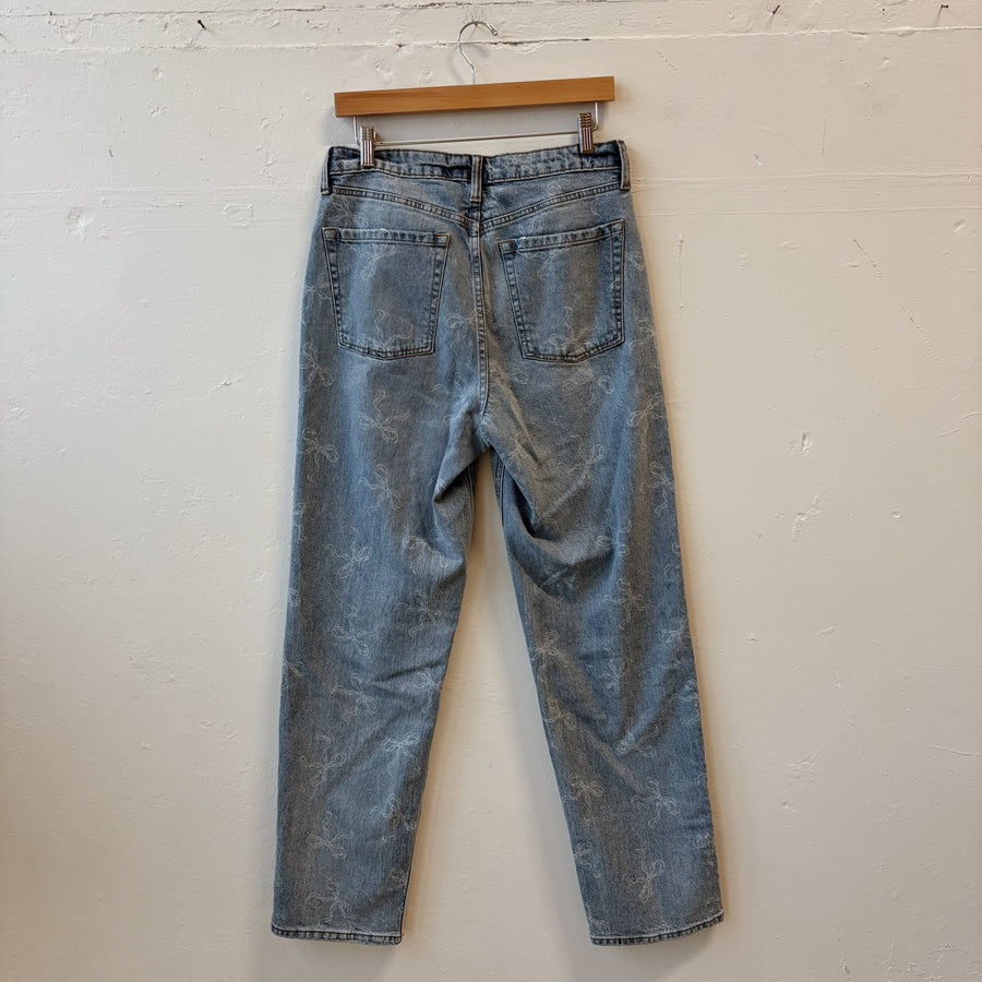 SIZE 8 | Bow Detail Jeans