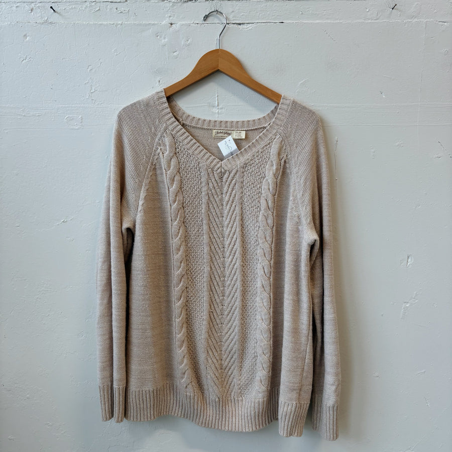 SIZE XXL | Neutral Sweater