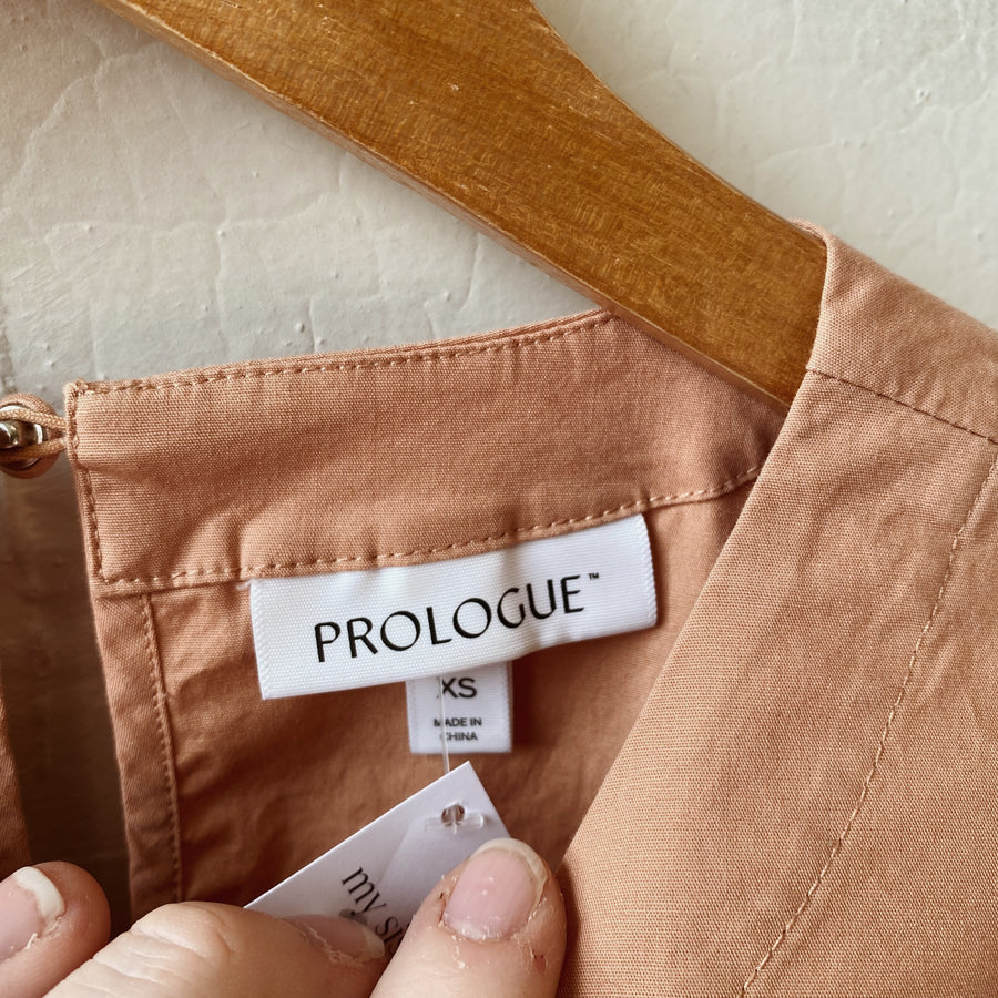 SIZE XS | Neutral Blouse