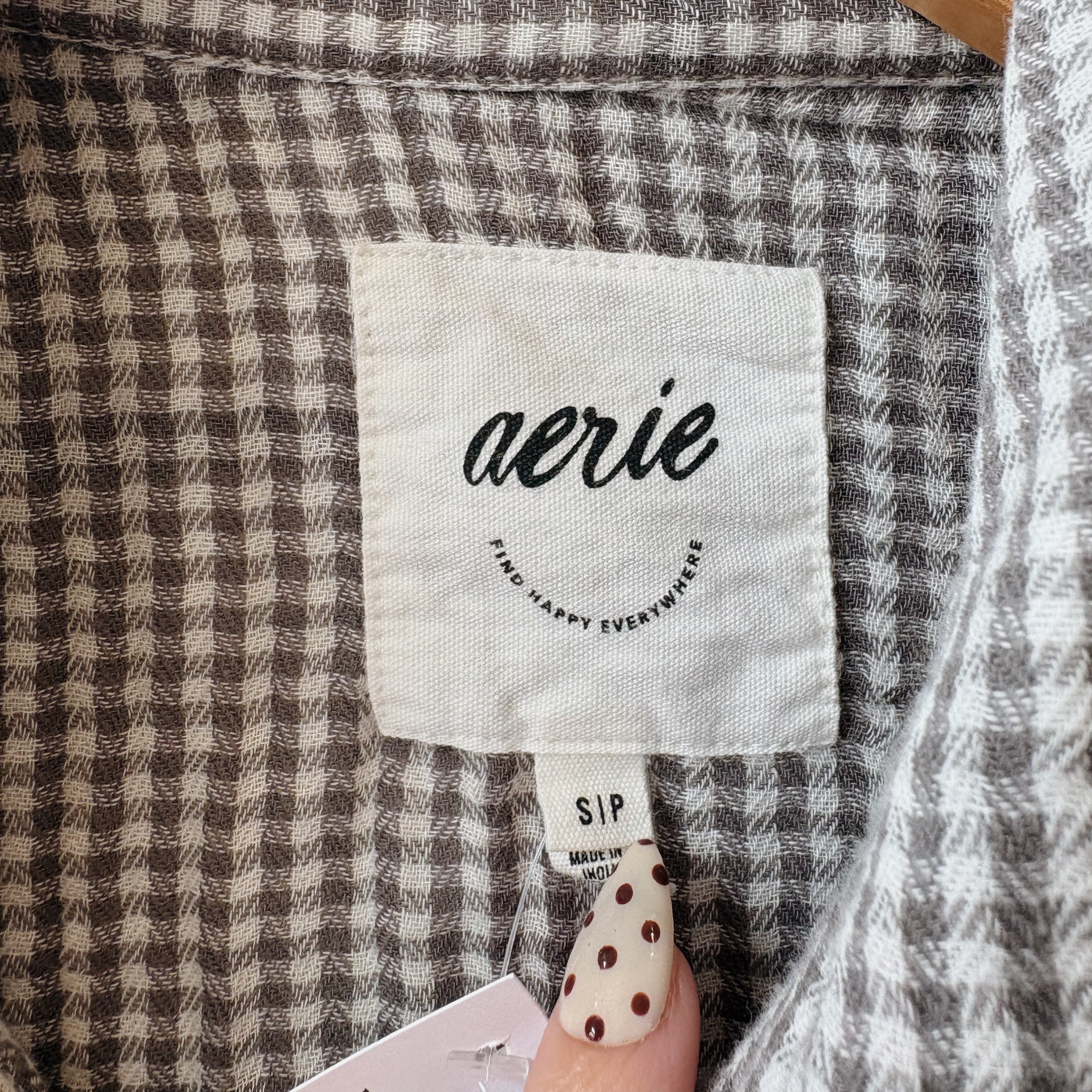 SIZE S | Aerie Flannel