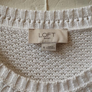 SIZE XL | White Knit Tank Top