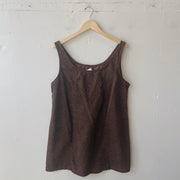 Size XL | Animal Print Denim Dress
