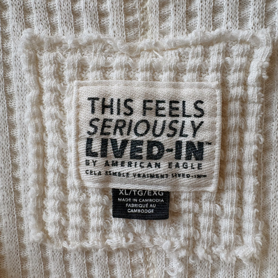 SIZE XL | AE Waffle Knit Top