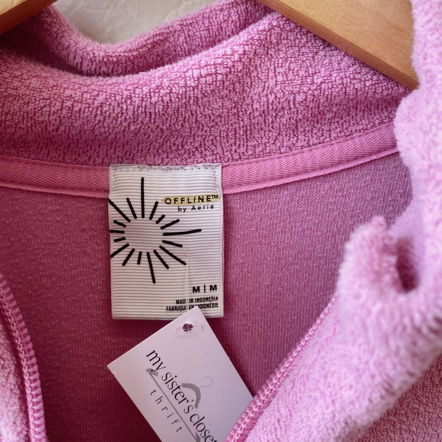 Size M | Aerie Pink 1/4 Zip