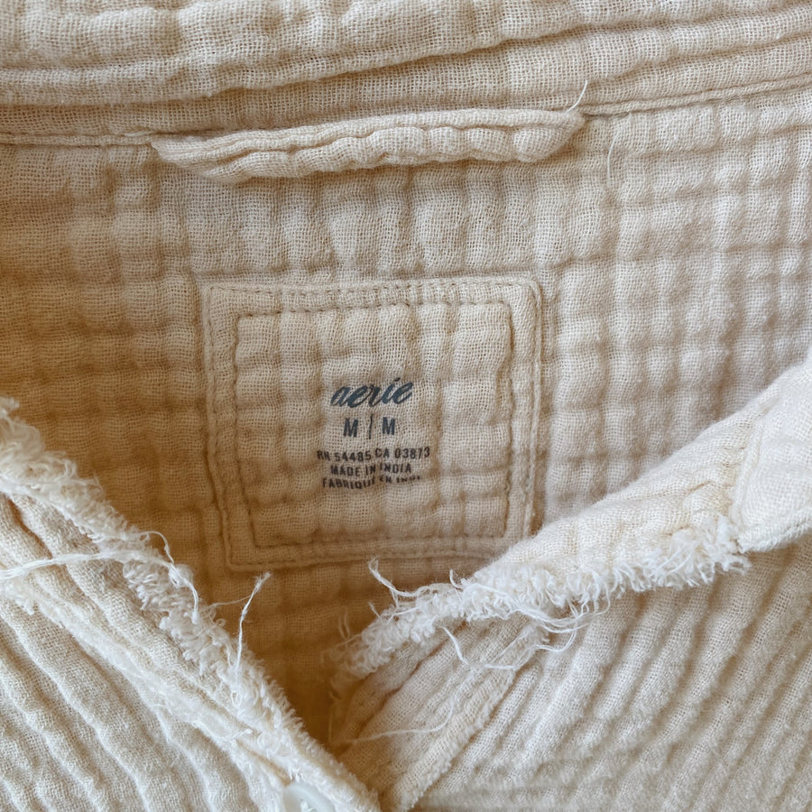 Size M | Aerie Muslin Top