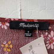 SIZE 0 | Madewell Floral Dress