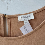 SIZE M | Neutral Tiered Dress