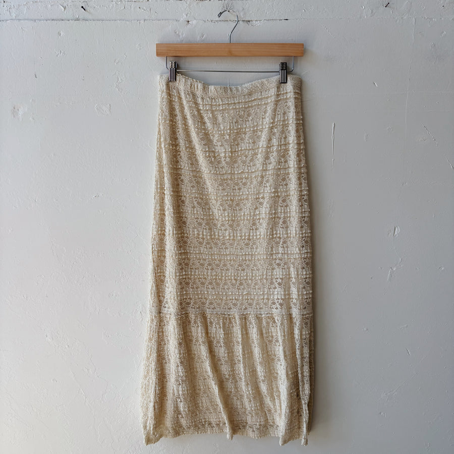 SIZE S | Cream Skirt