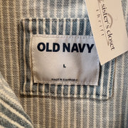 SIZE L | Striped Button Up