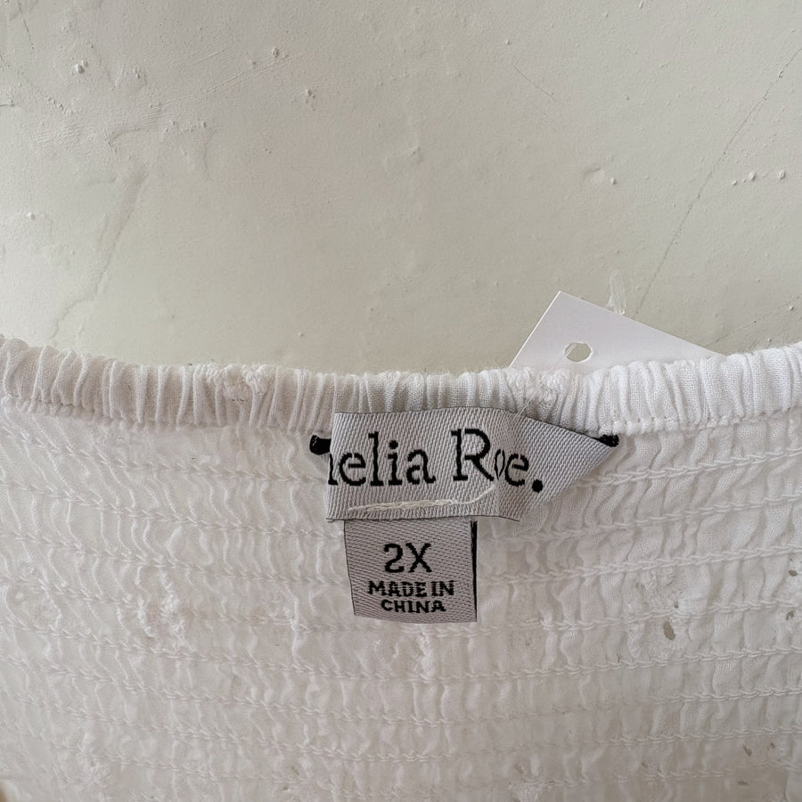SIZE 2X | White Dress