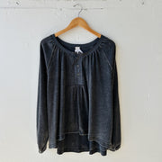 SIZE S | Free People Gray Top