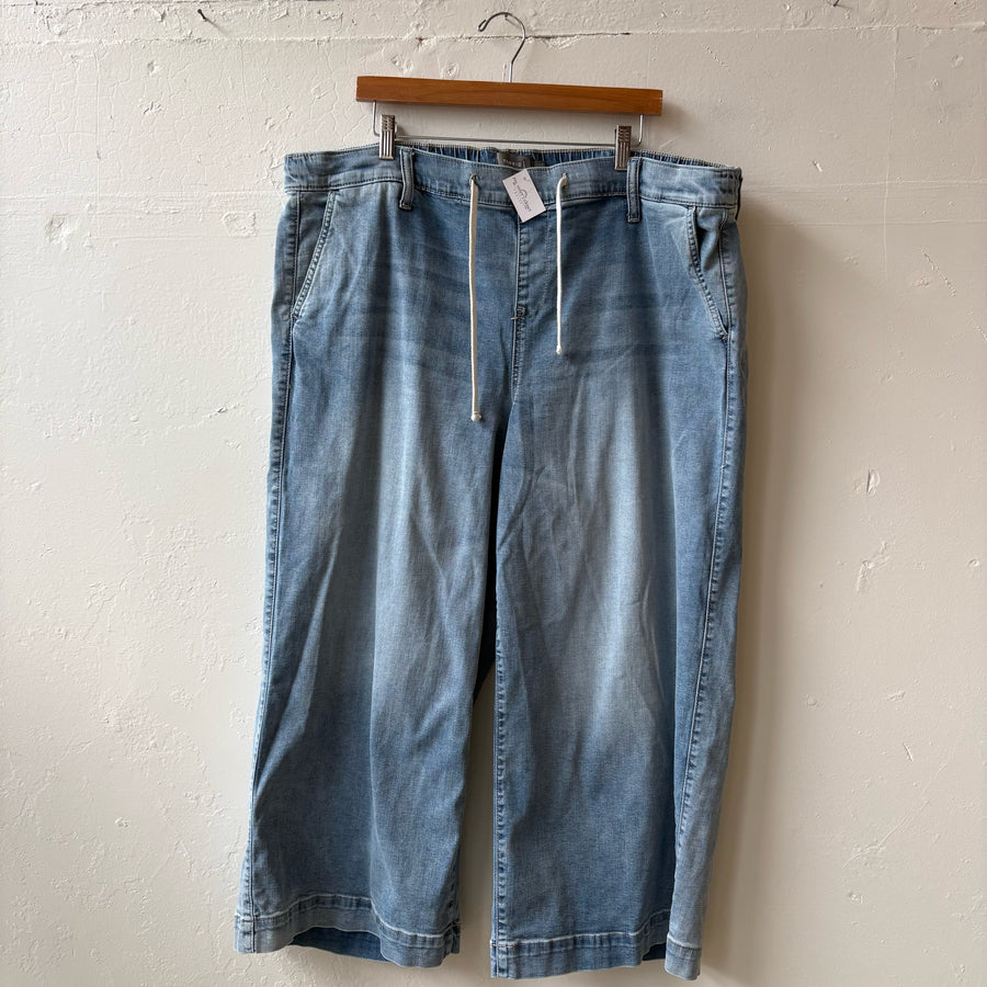 SIZE 3X | Wide Leg Jeans