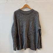 SIZE 1X | Gray Sweater