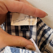 SIZE L | Blue Patchwork Dress