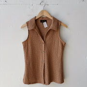 SIZE S | Brown Tank Top
