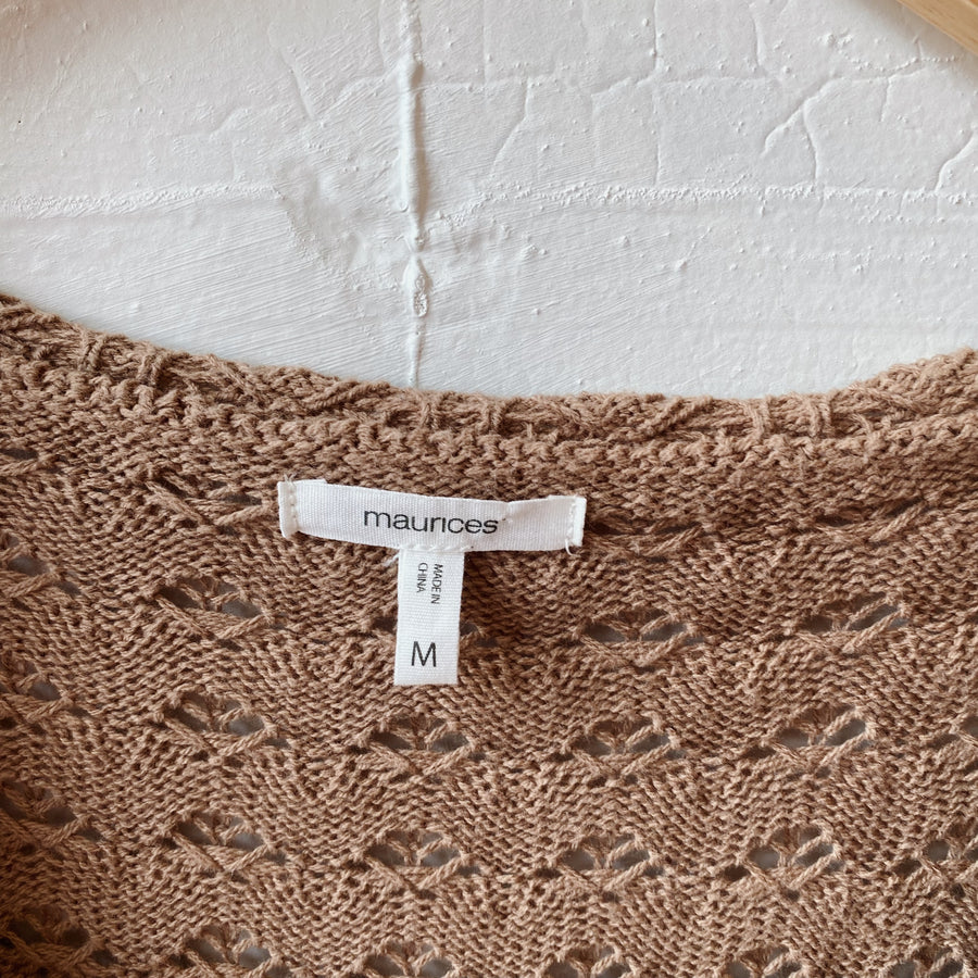 SIZE M | Tie Sweater