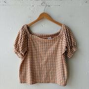 SIZE L | Gingham Top