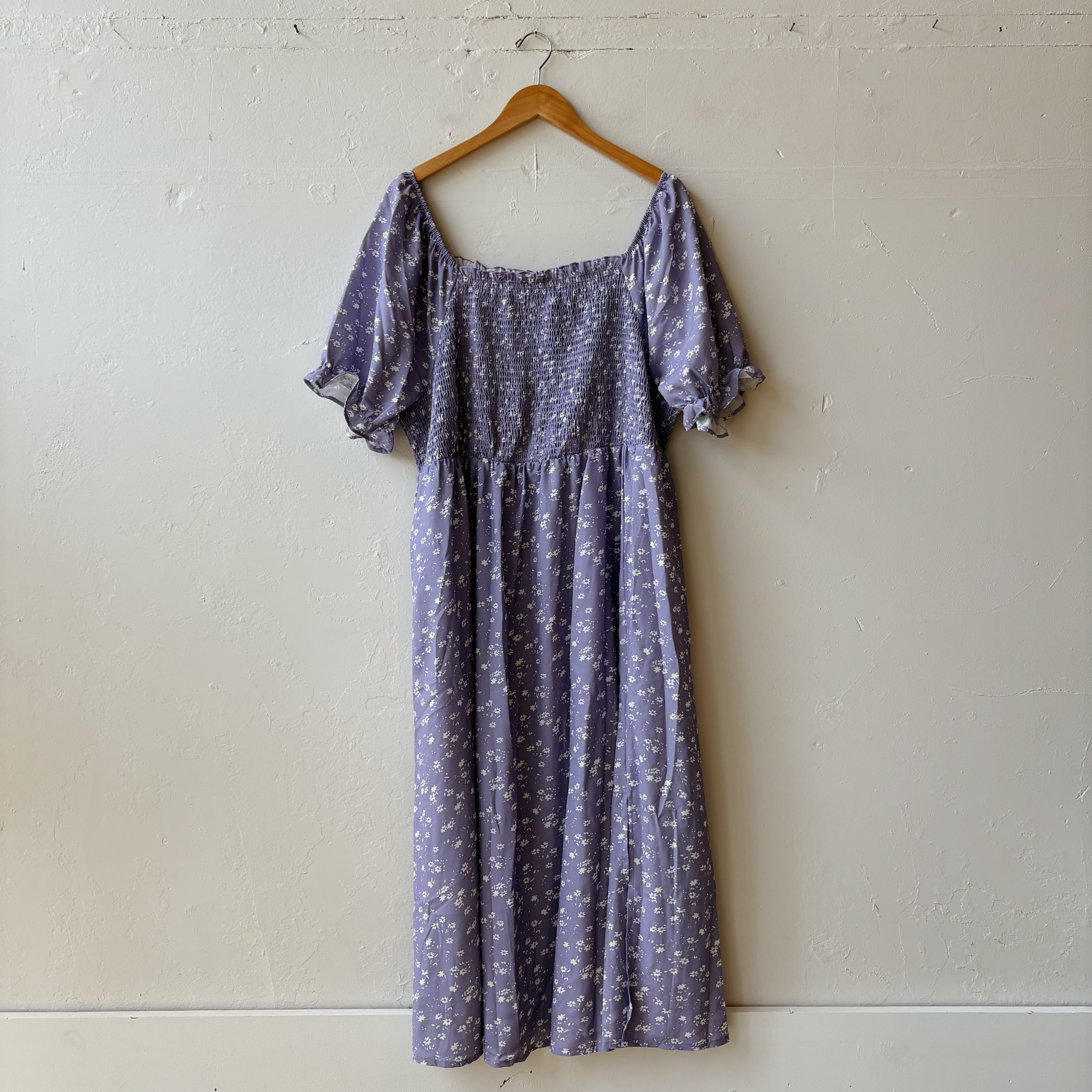 SIZE 20 | Purple Floral Dress