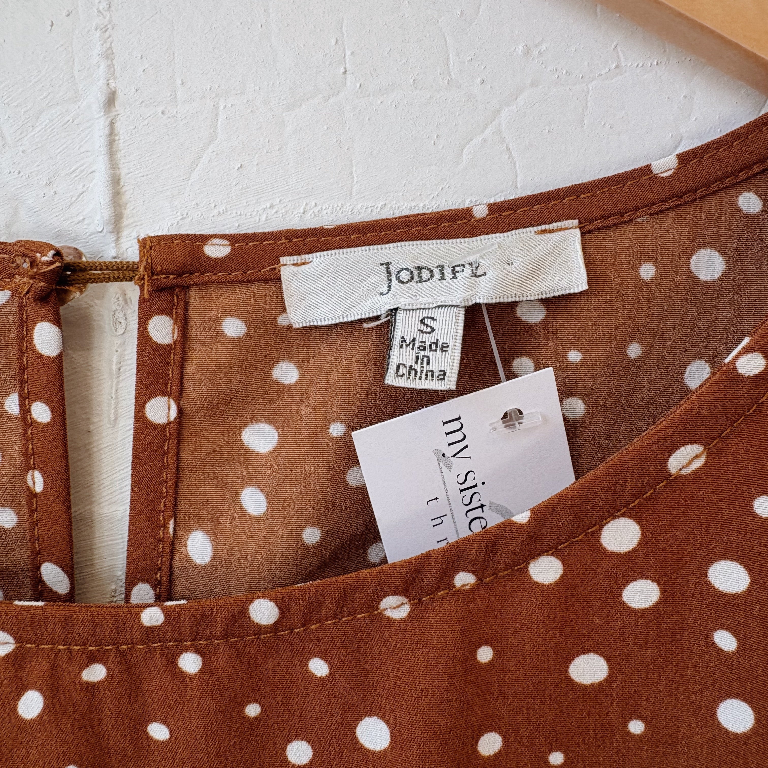 SIZE S | Polka Dot Tiered Top