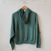 SIZE S | AE Green Cropped Hoodie