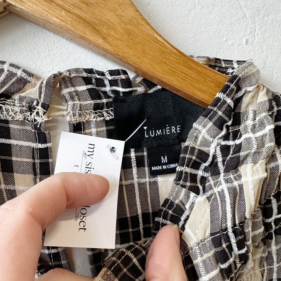 SIZE M | Gingham Dress