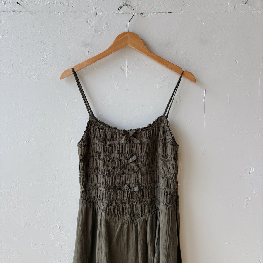 Size S | AE Green Bow Dress
