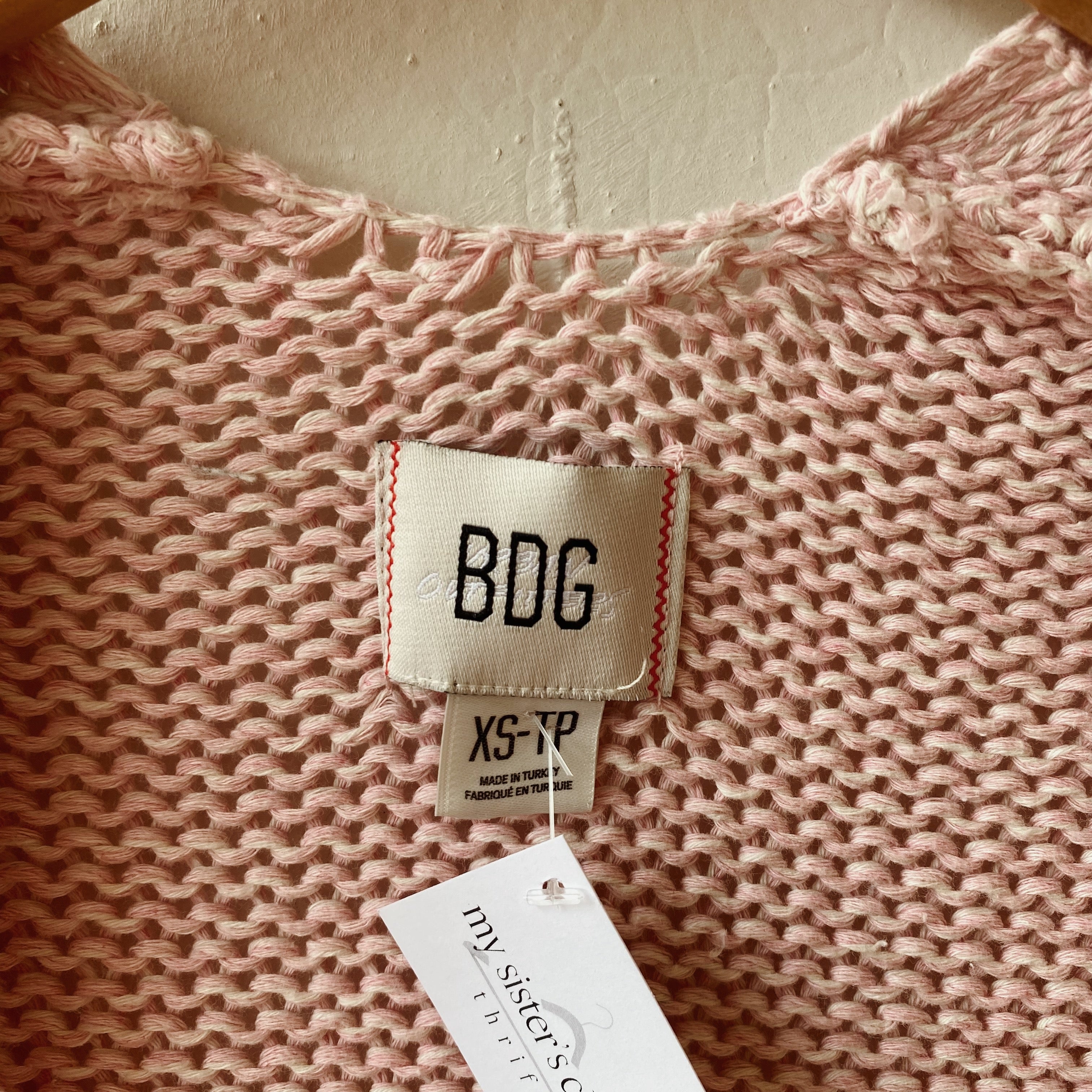SIZE XS | Pink Cardigan