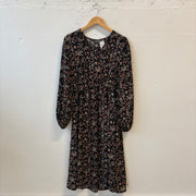 SIZE L | Floral Long Dress