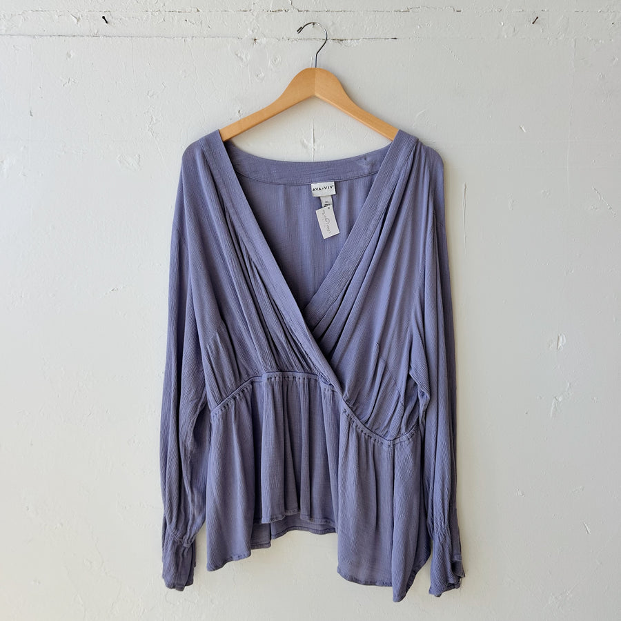 SIZE 2X | Purple Top