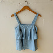 SIZE XS | Blue Tank Top