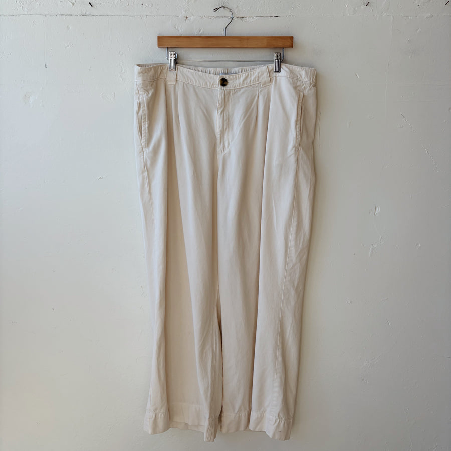 SIZE XXL | Cream Pants