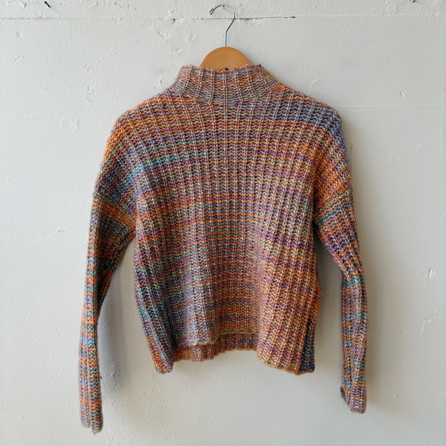 SIZE XS | Colorful Marled Sweater