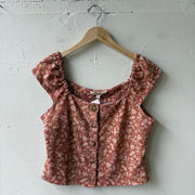 SIZE XL | Floral Tank Top