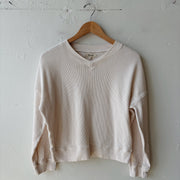 SIZE M | Madewell Cream Crewneck