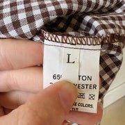 SIZE L | Gingham Tank Top