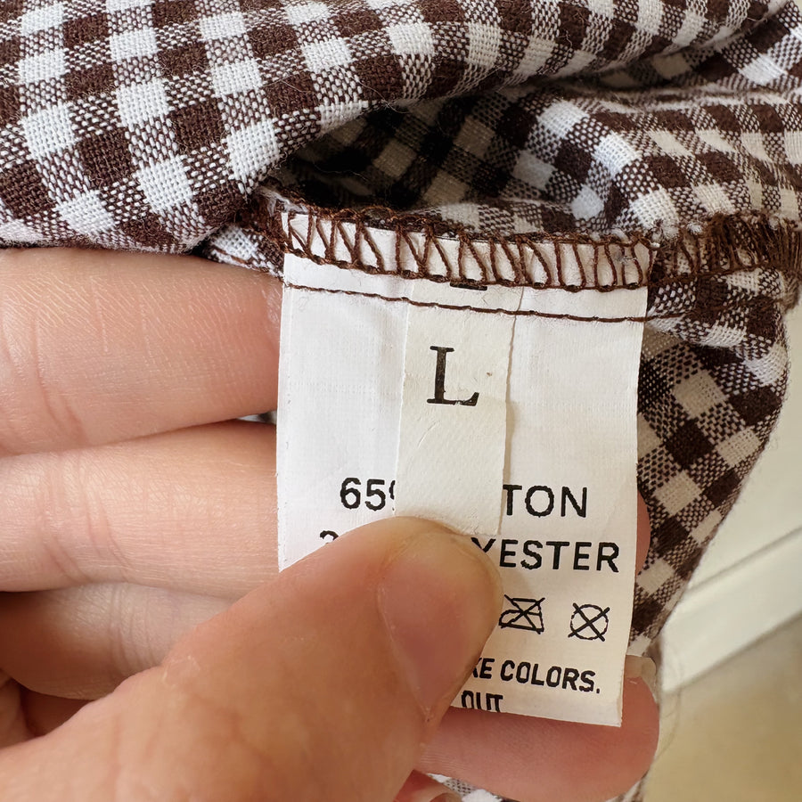 SIZE L | Gingham Tank Top