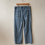 SIZE 14 Tall | Daisy Embroidered Jeans